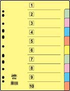 Separadores A4 c/10 cart. ROMA 368